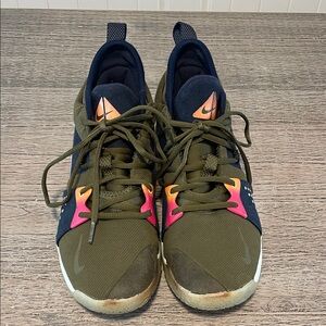 Nike PG 2 Paul George 2 ACG Olive Canvas/Obsidian Mens Size 10